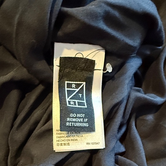 FARM Rio Women’s Small Orange and Black Long Sleeve Maxi Dress - Picture 10 of 11